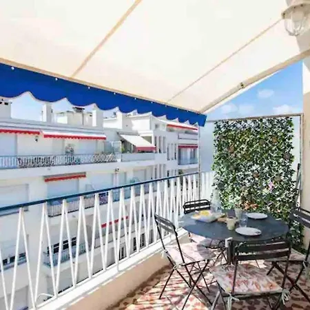 Apartment 2p Vue Mer- 5min Plage, Terrasse, Ac, Parking