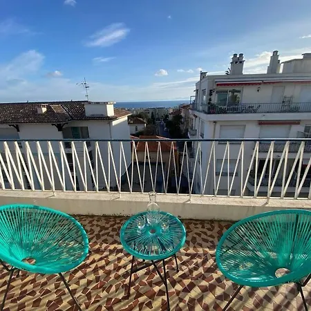 2p Vue Mer- 5min Plage, Terrasse, Ac, Parking