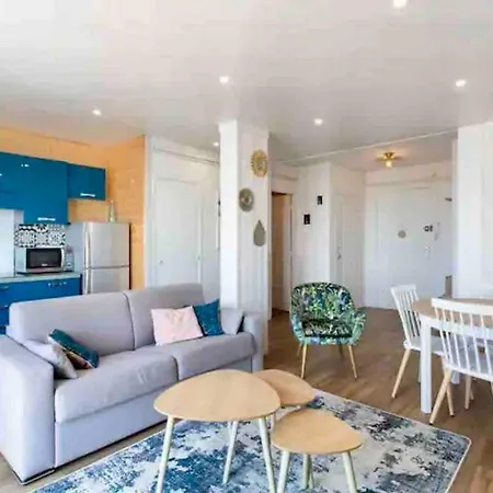 2p Vue Mer- 5min Plage, Terrasse, Ac, Parking