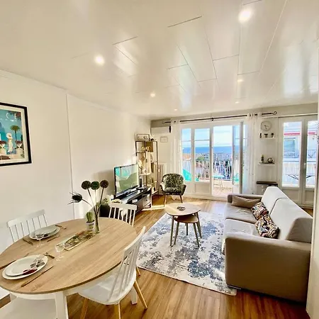 2p Vue Mer- 5min Plage, Terrasse, Ac, Parking *